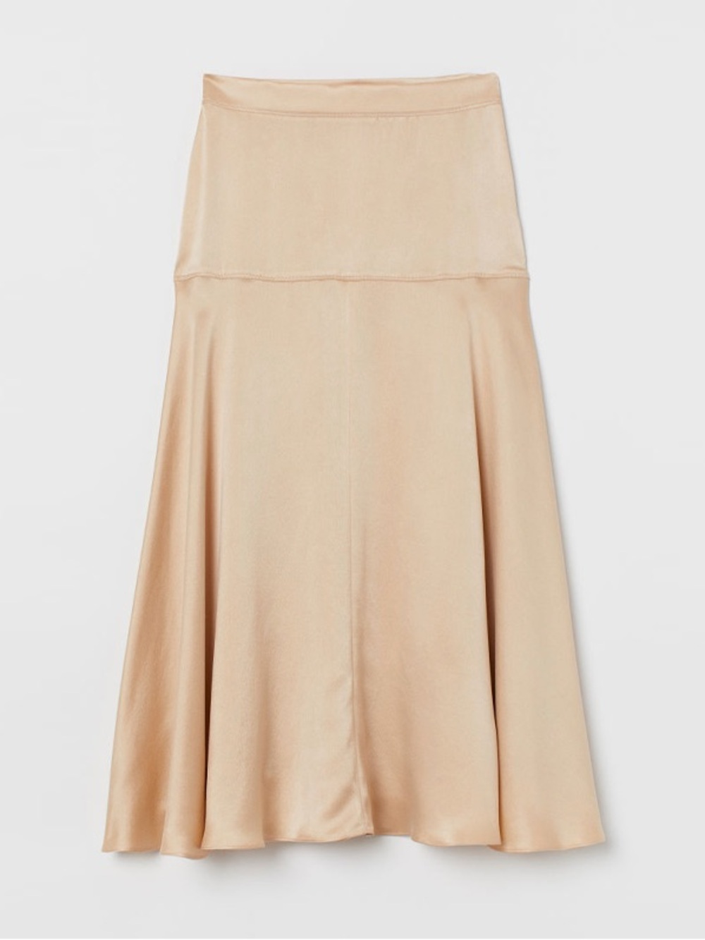 H&M premium silk skirt